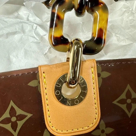 Louis Vuitton Cabas Ambre GM Brown Monogram Bag with Pouch - Picture 4 of 16